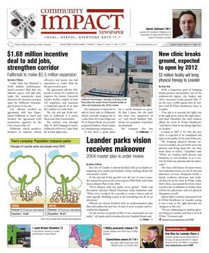 Cedar Park cover — June 2011