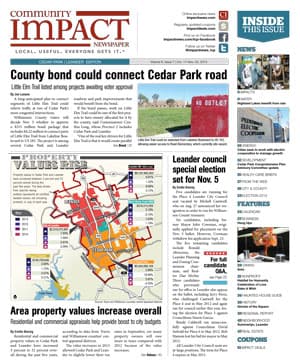 Cedar Park cover — October 2013