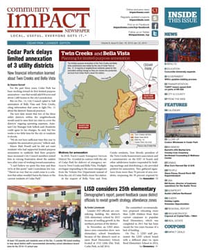 Cedar Park cover — December 2013