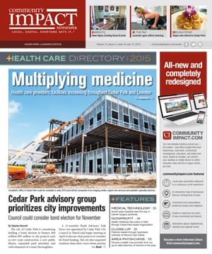 Cedar Park cover — June 2015