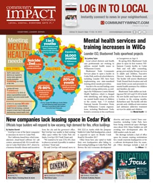Cedar Park cover — September 2015