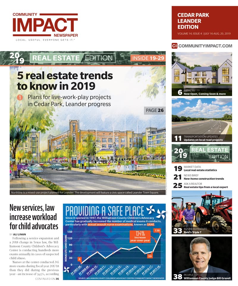 Cedar Park cover — July 2019