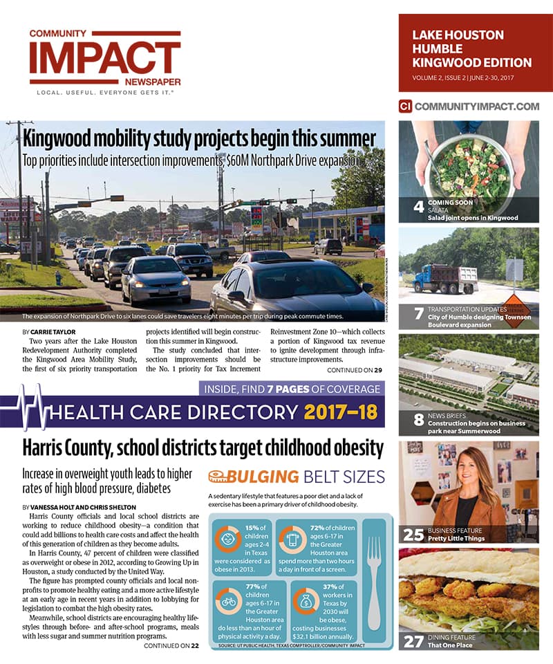 Lake Houston - Humble - Kingwood cover — June 2017