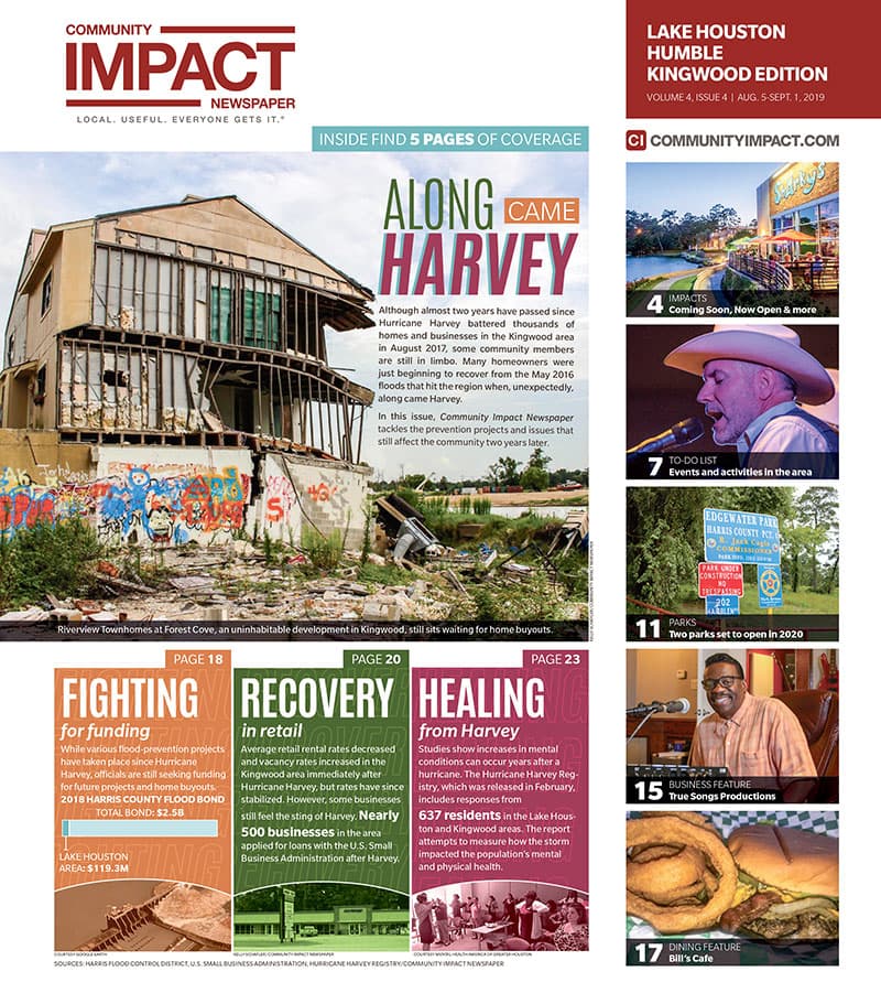 Lake Houston - Humble - Kingwood cover — August 2019
