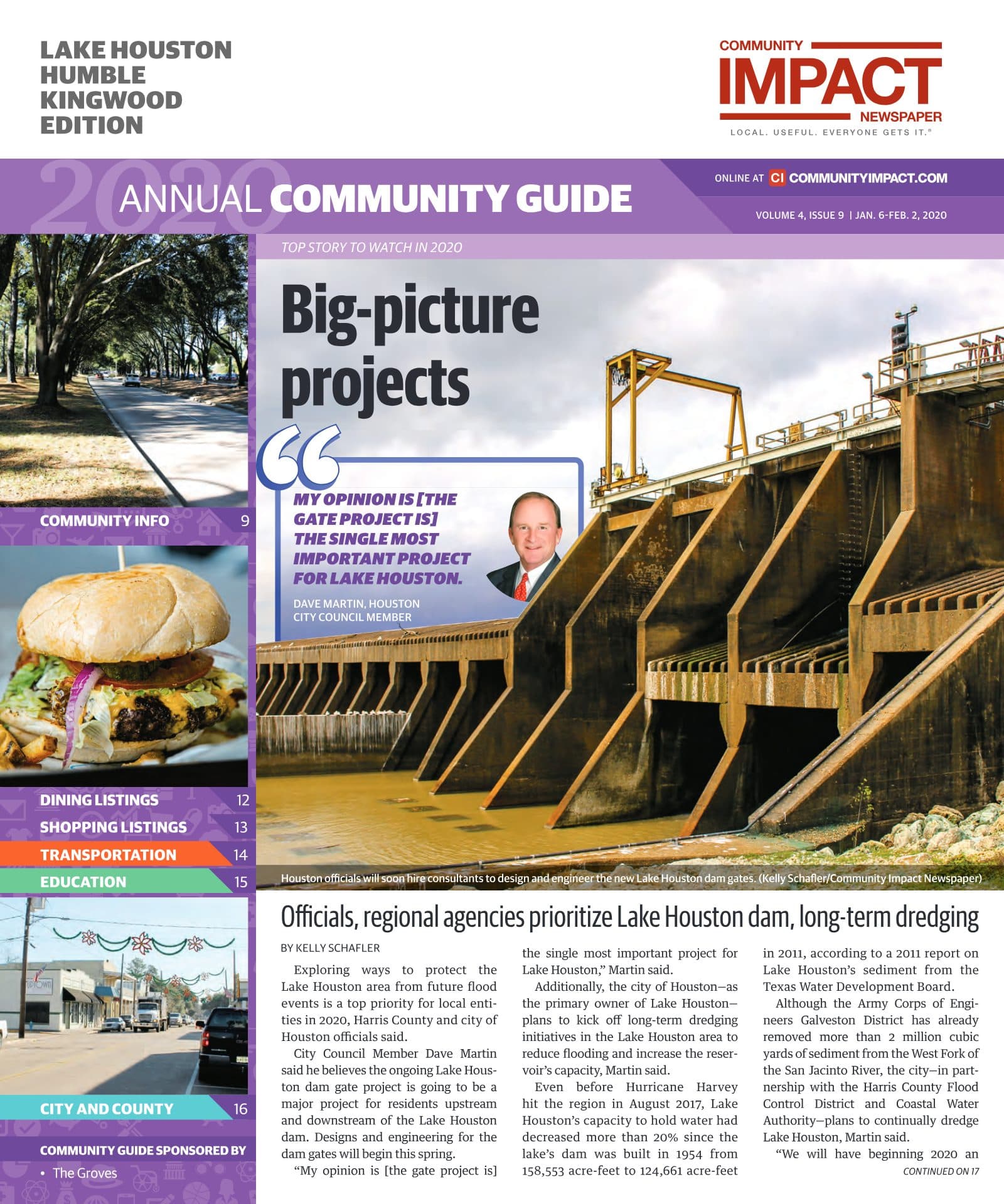Lake Houston - Humble - Kingwood cover — January 2020