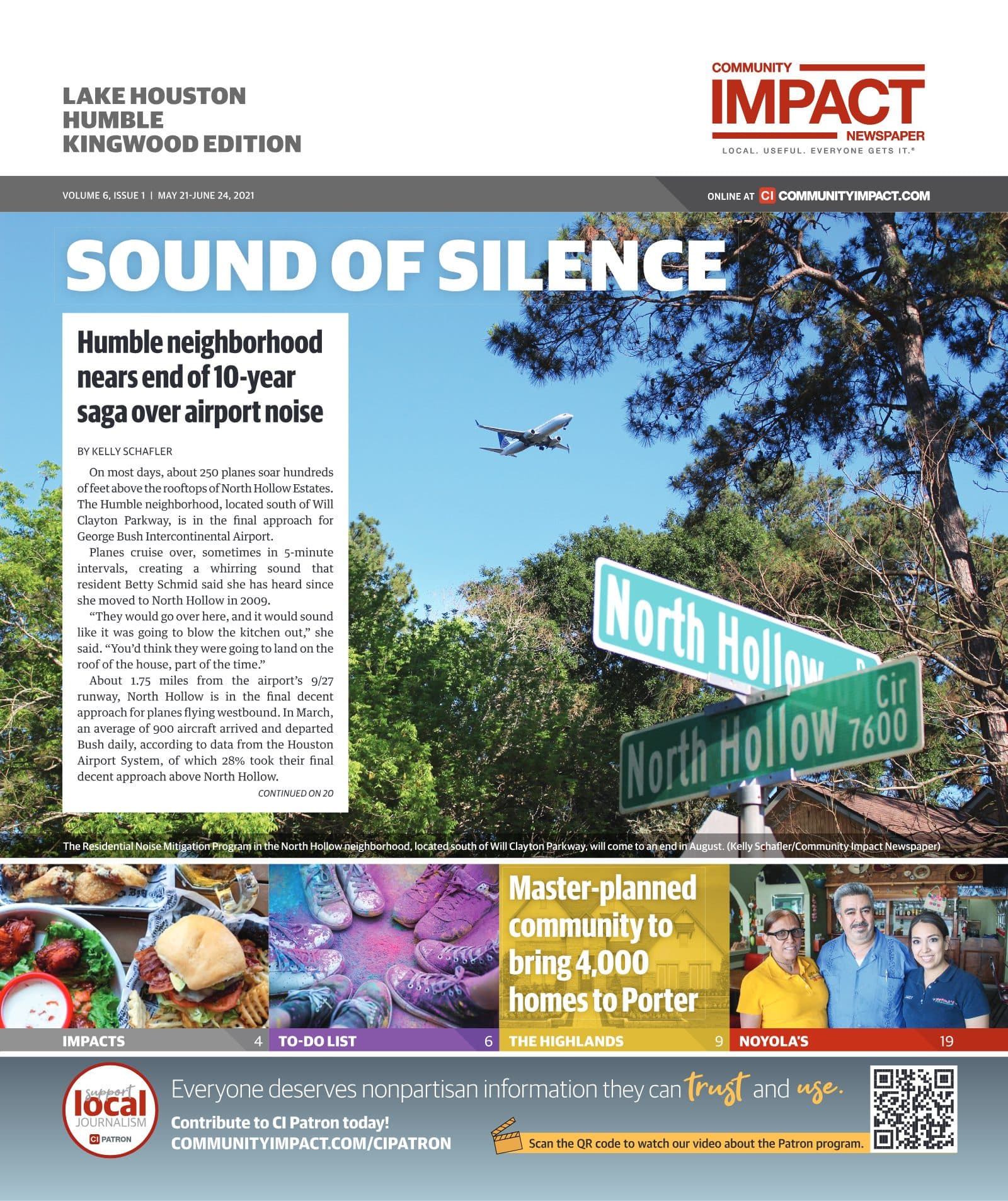 Lake Houston - Humble - Kingwood cover — May 2021