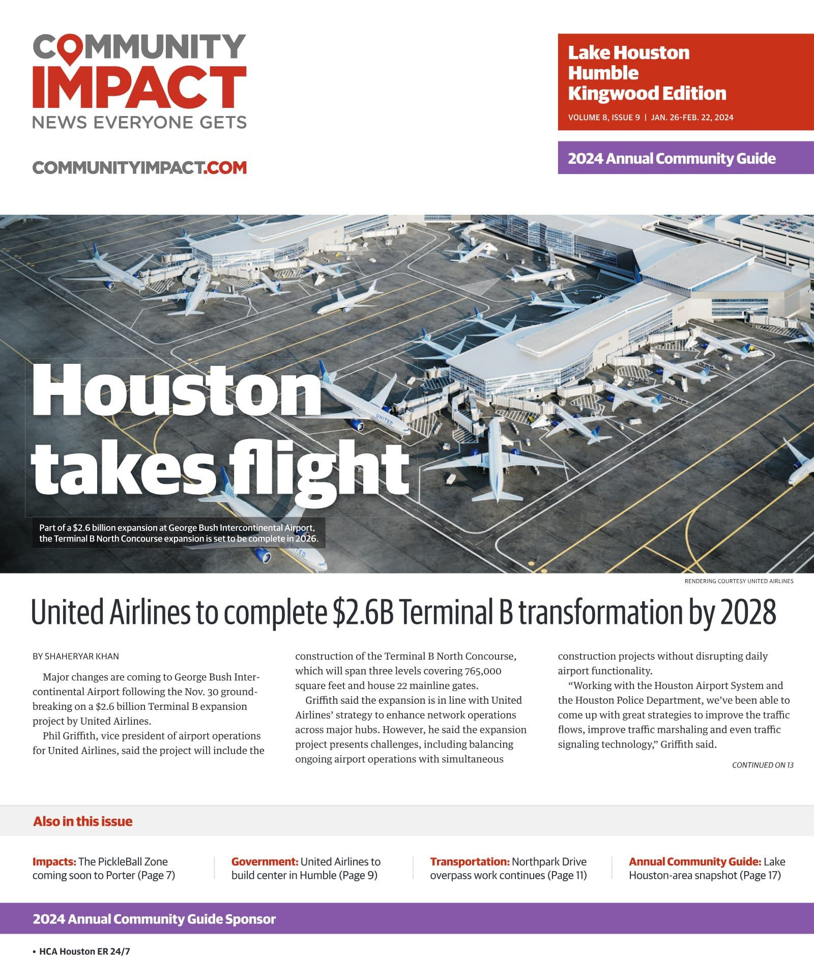 Lake Houston - Humble - Kingwood cover — January 2024