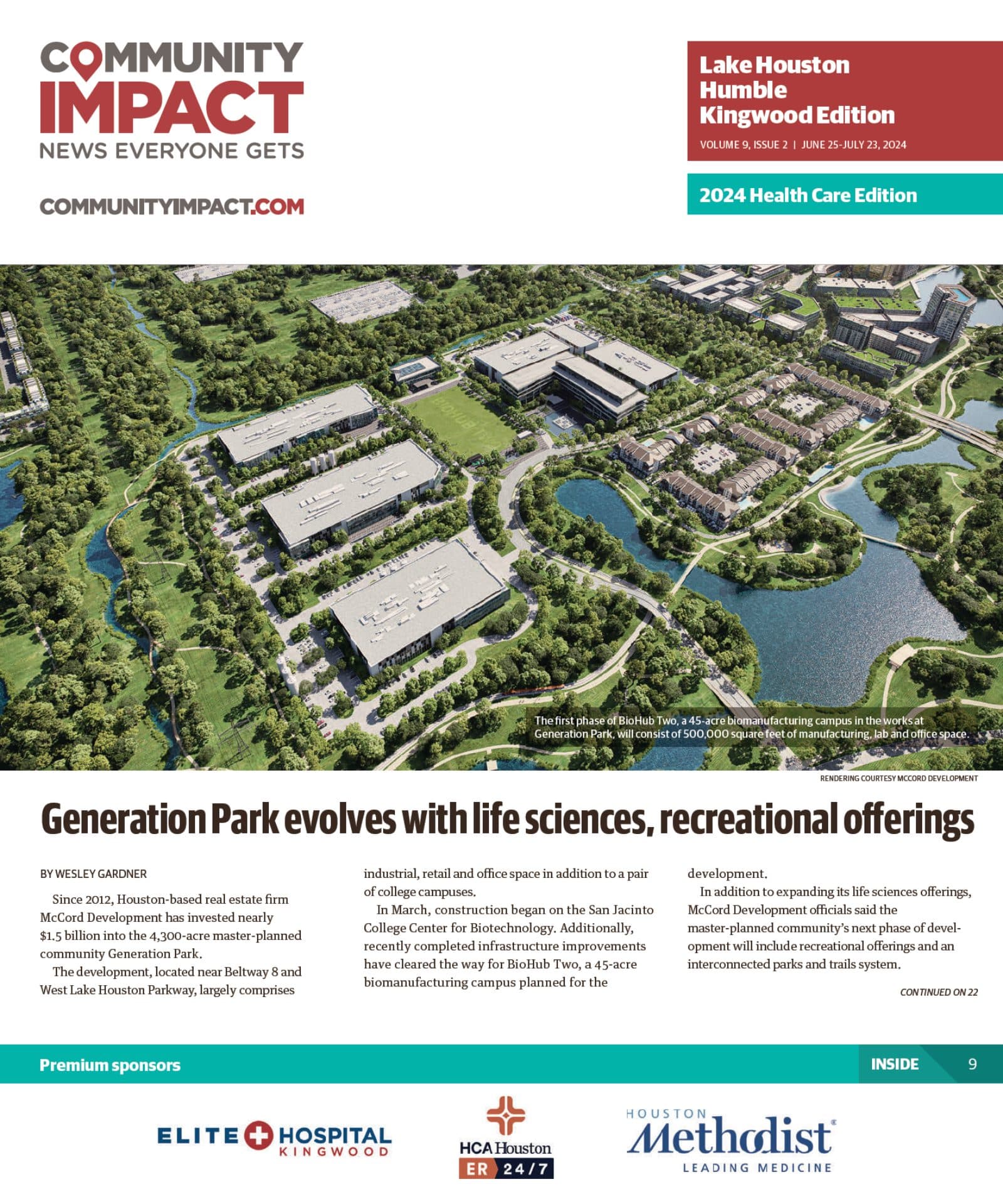 Lake Houston - Humble - Kingwood cover — June 2024