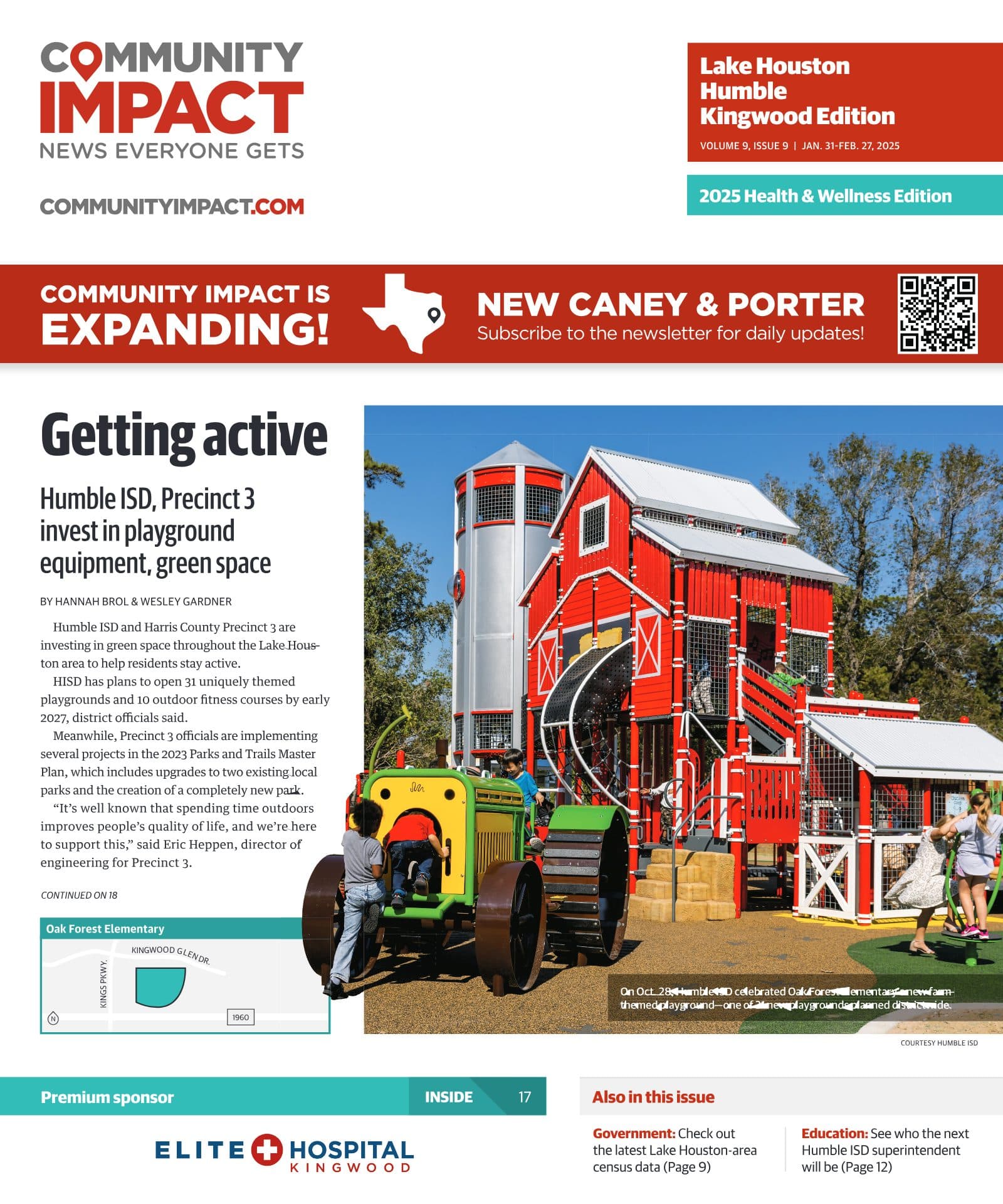 Lake Houston - Humble - Kingwood cover — January 2025