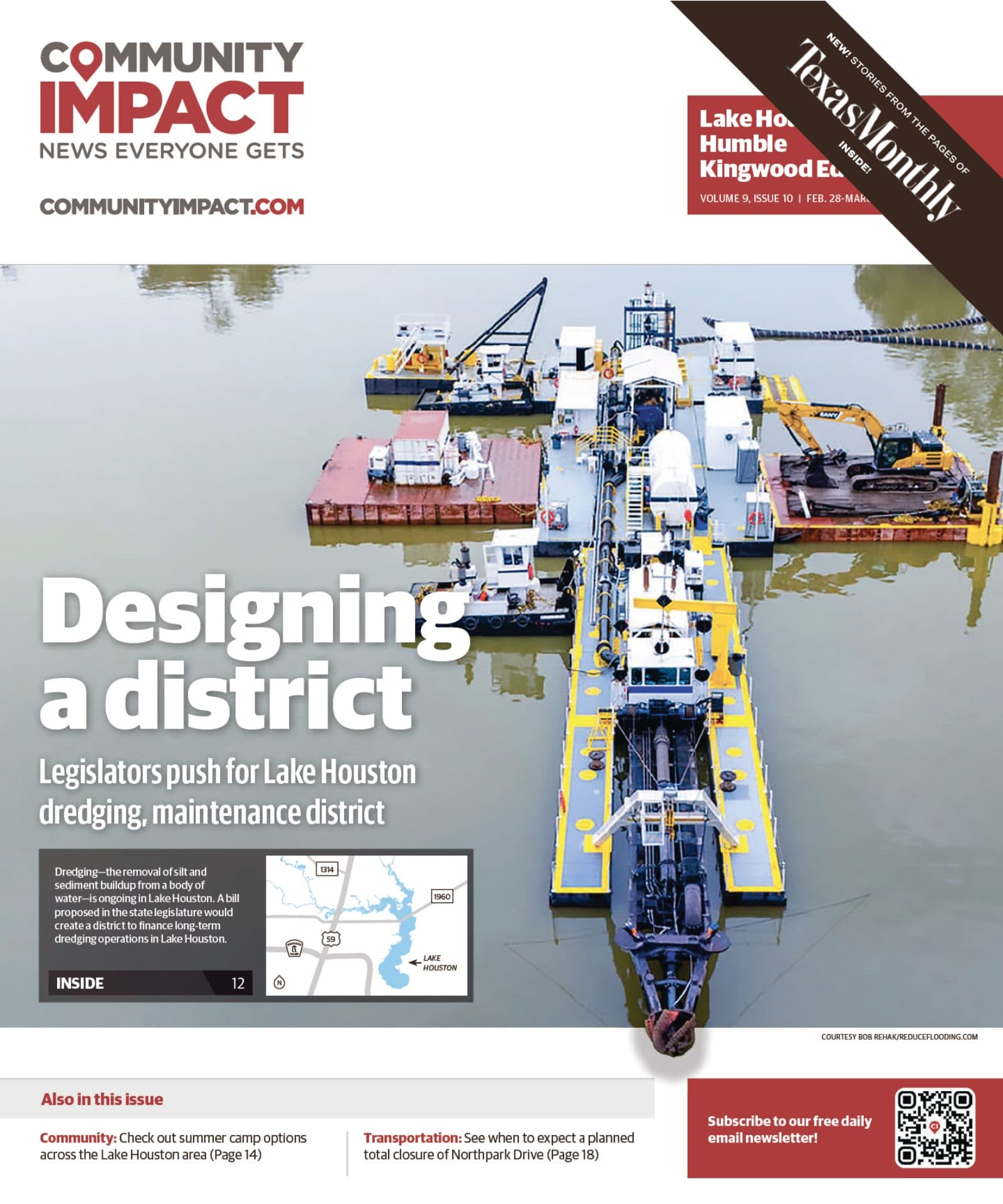 Lake Houston - Humble - Kingwood cover — February 2025