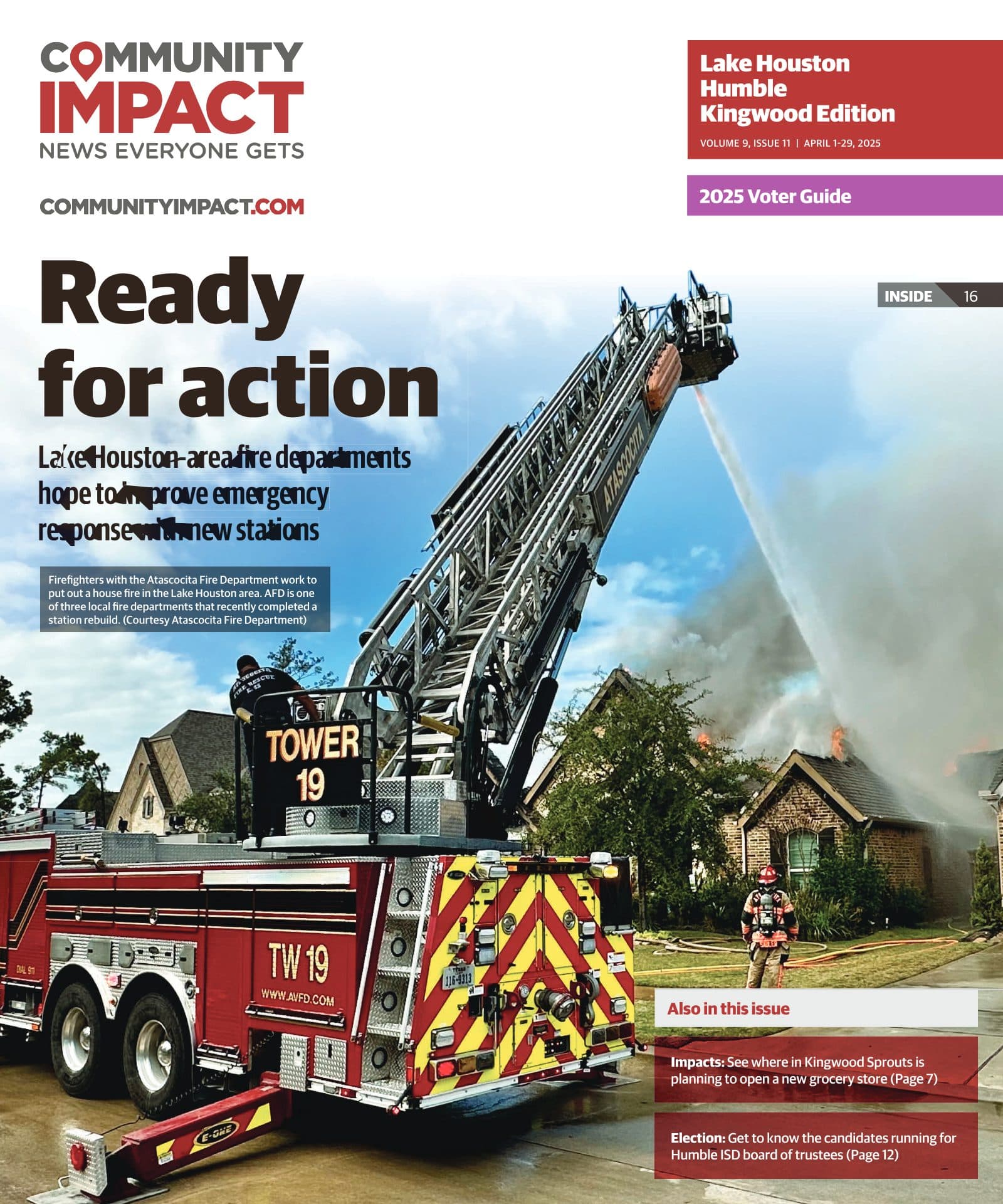 Lake Houston - Humble - Kingwood cover — March 2025
