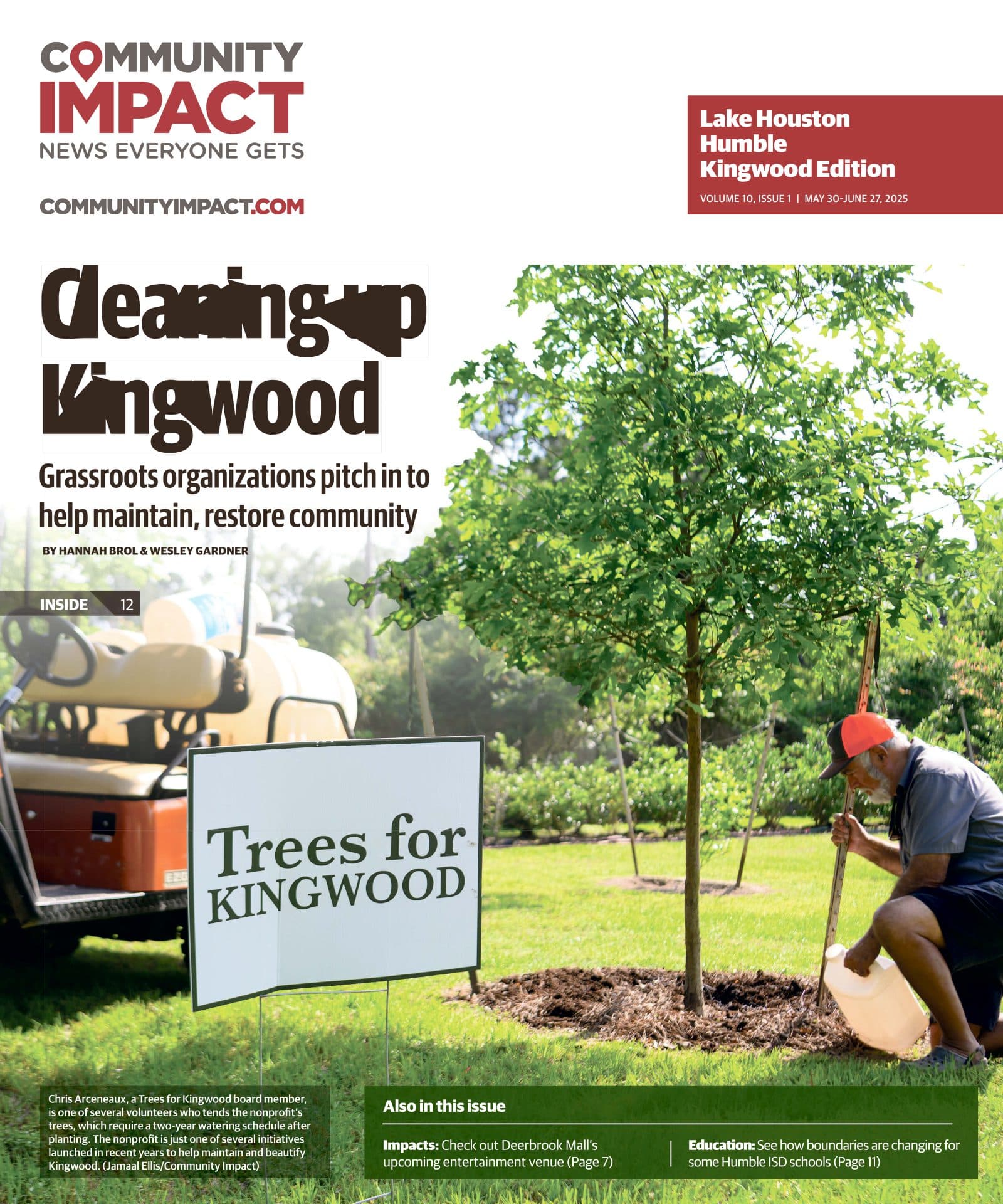 Lake Houston - Humble - Kingwood cover — May 2025