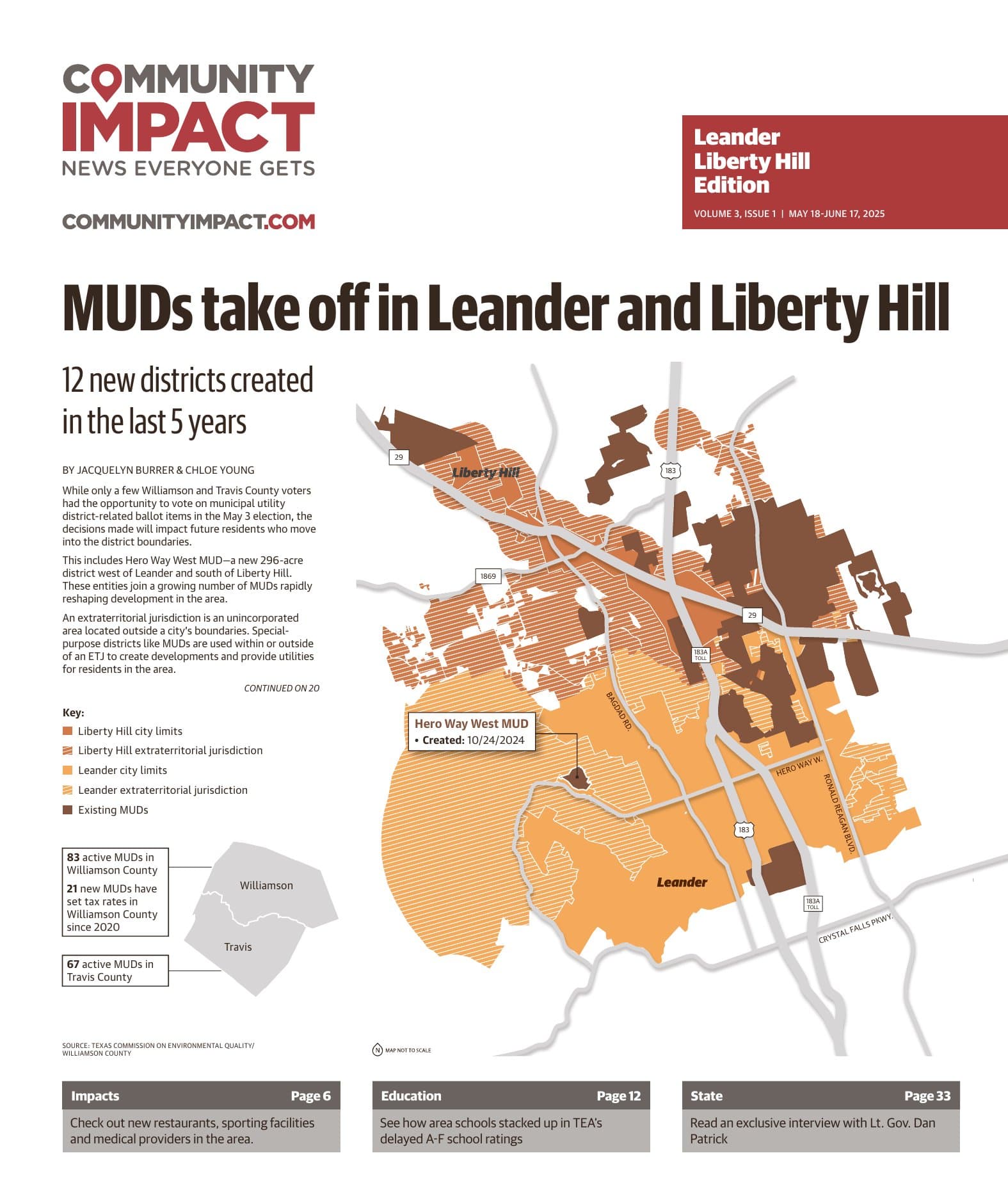 Leander - Liberty Hill cover — May 2025
