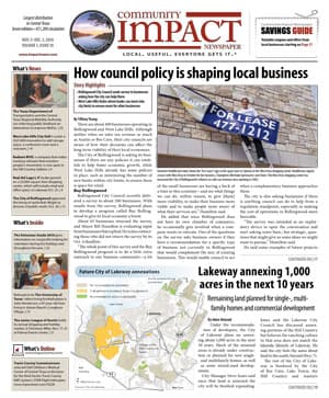 Lake Travis - Westlake cover — November 2010