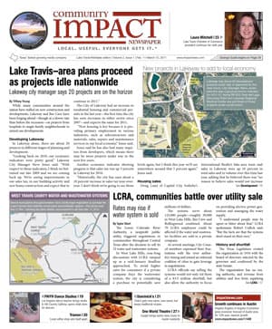 Lake Travis - Westlake cover — February 2011