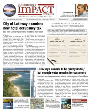 Lake Travis - Westlake cover — May 2011