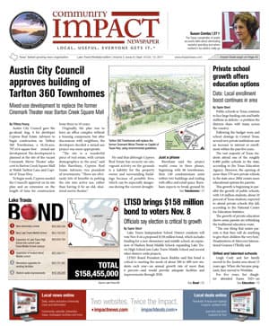 Lake Travis - Westlake cover — September 2011