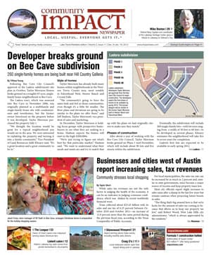 Lake Travis - Westlake cover — December 2011