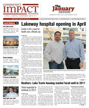 Lake Travis - Westlake cover — January 2012