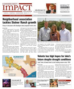 Lake Travis - Westlake cover — July 2012