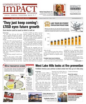 Lake Travis - Westlake cover — October 2012