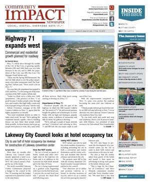 Lake Travis - Westlake cover — January 2013