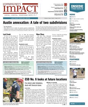 Lake Travis - Westlake cover — April 2013