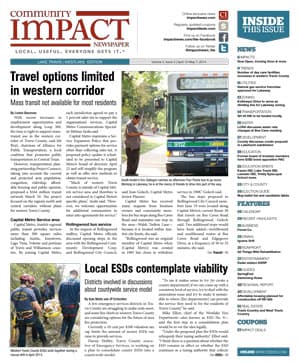 Lake Travis - Westlake cover — April 2014