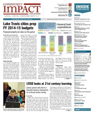 Lake Travis - Westlake cover — September 2014