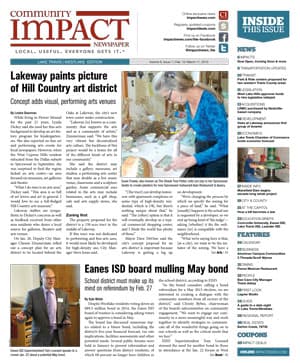 Lake Travis - Westlake cover — February 2015