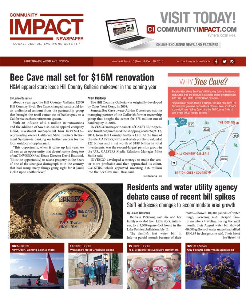 Lake Travis - Westlake cover — November 2015