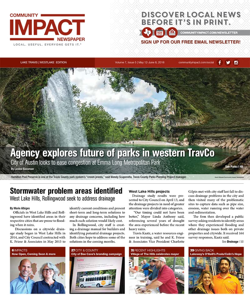 Lake Travis - Westlake cover — May 2016