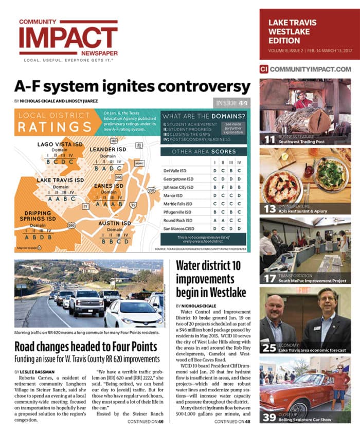 Lake Travis - Westlake cover — February 2017