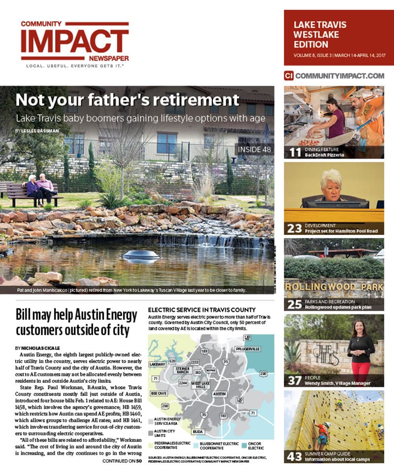 Lake Travis - Westlake cover — March 2017