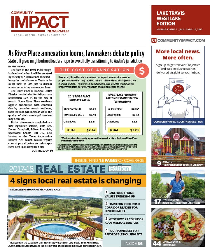 Lake Travis - Westlake cover — July 2017