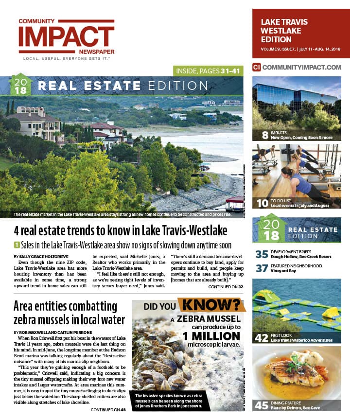 Lake Travis - Westlake cover — July 2018