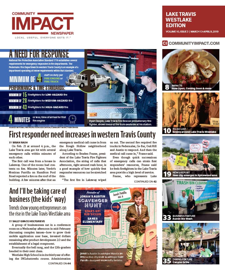 Lake Travis - Westlake cover — March 2019