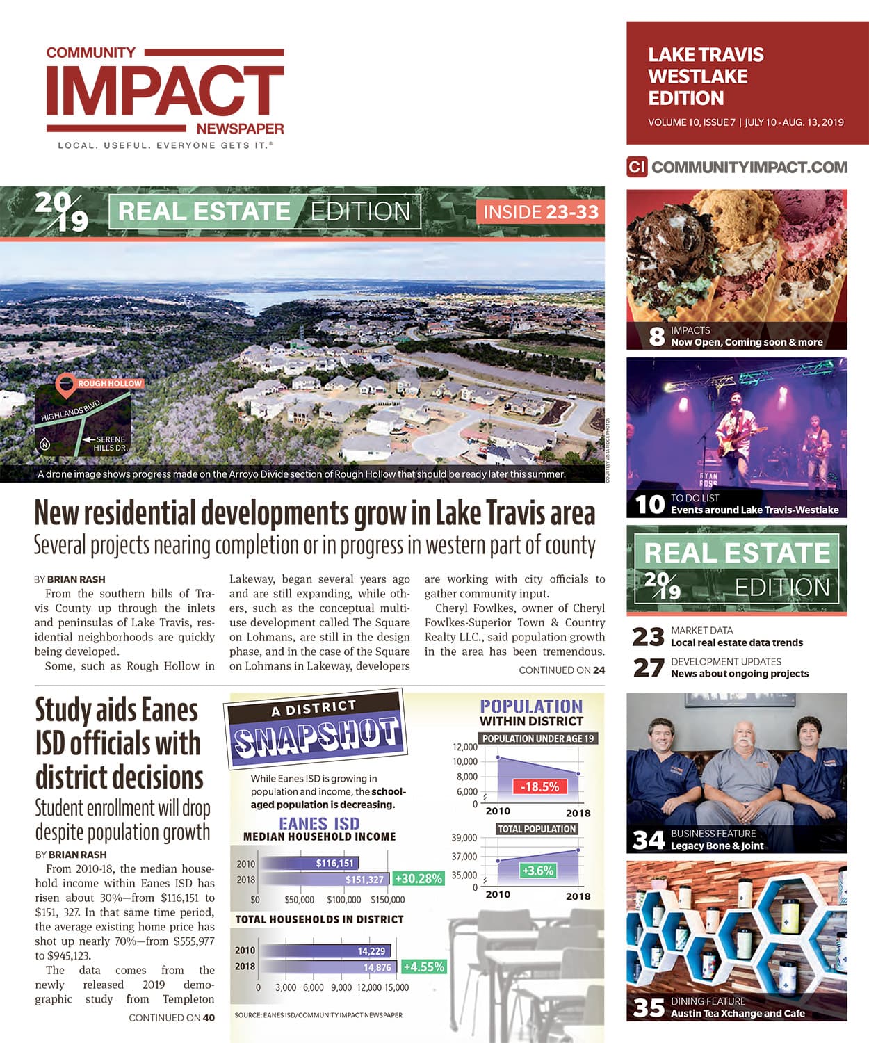 Lake Travis - Westlake cover — July 2019