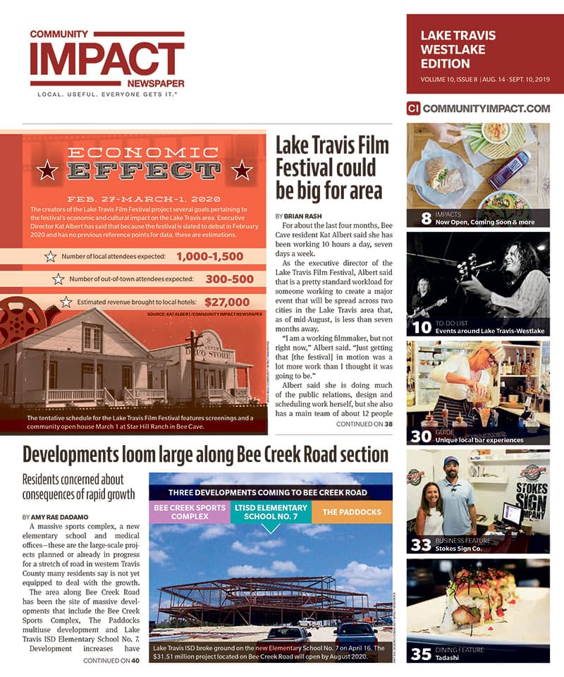 Lake Travis - Westlake cover — August 2019