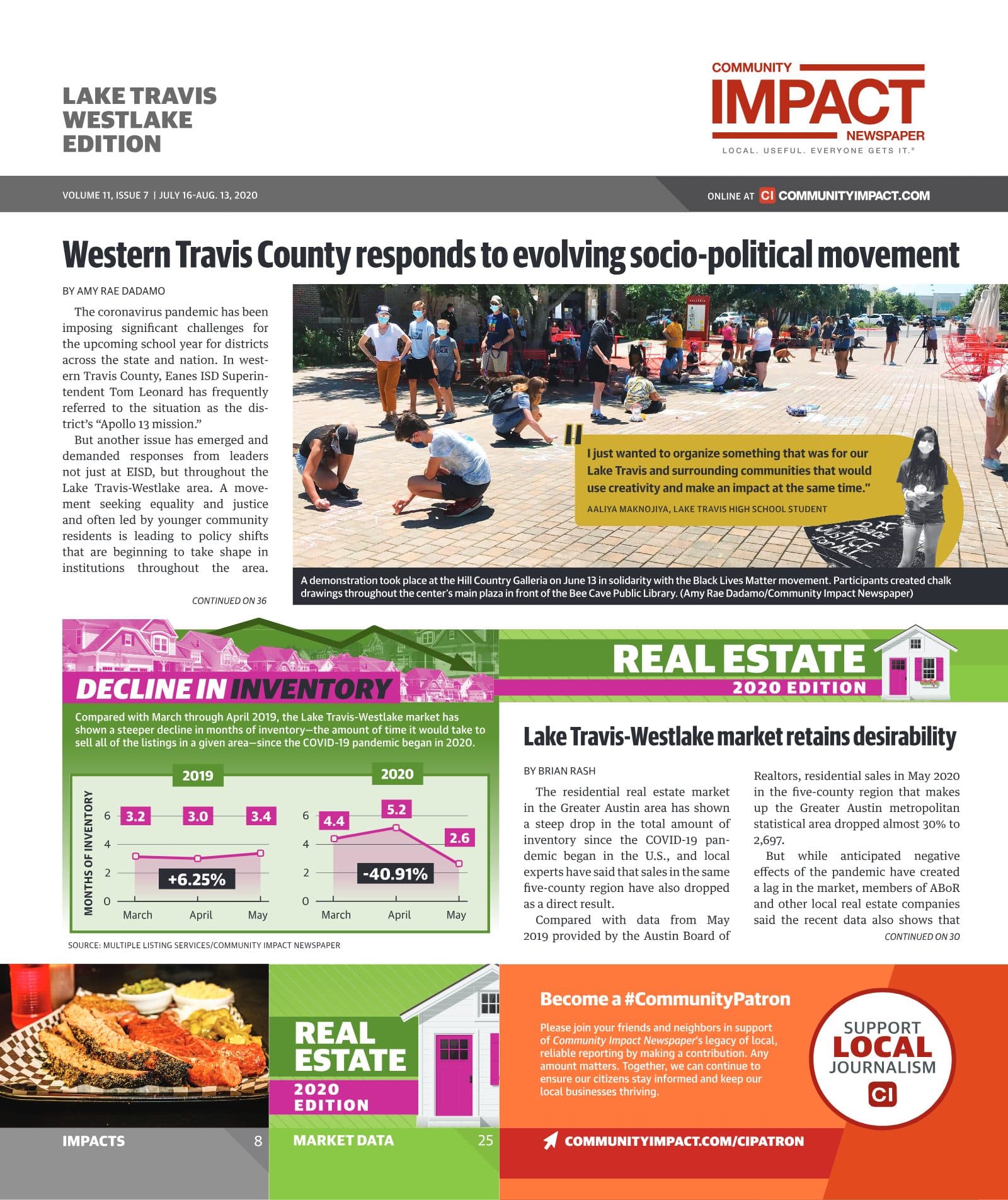 Lake Travis - Westlake cover — July 2020
