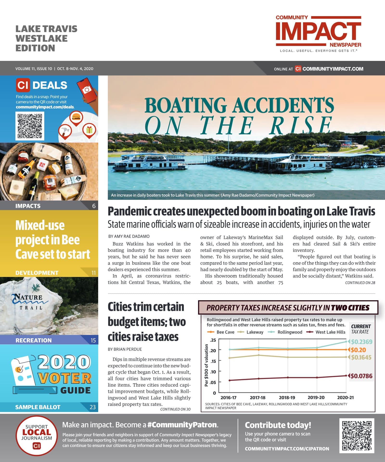 Lake Travis - Westlake cover — October 2020