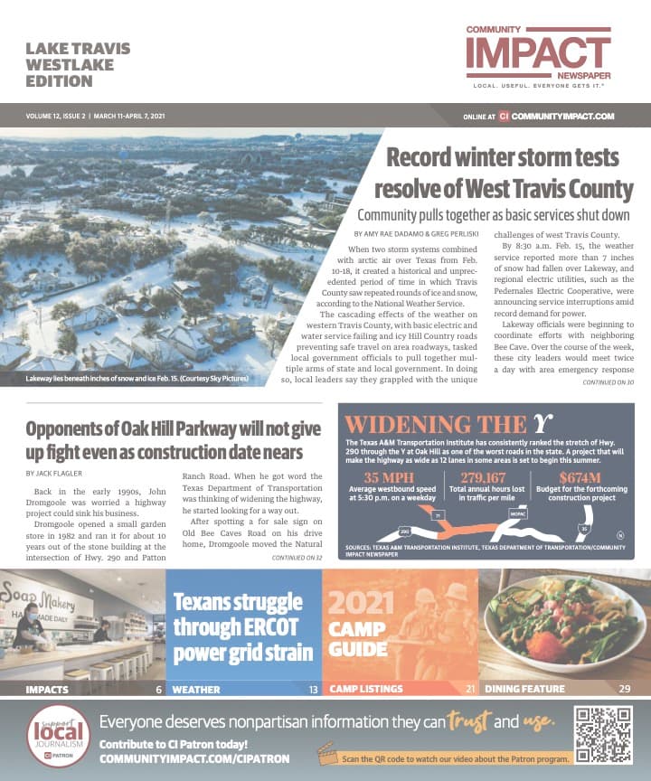 Lake Travis - Westlake cover — March 2021