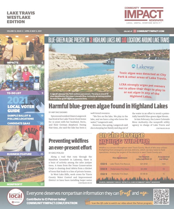 Lake Travis - Westlake cover — April 2021