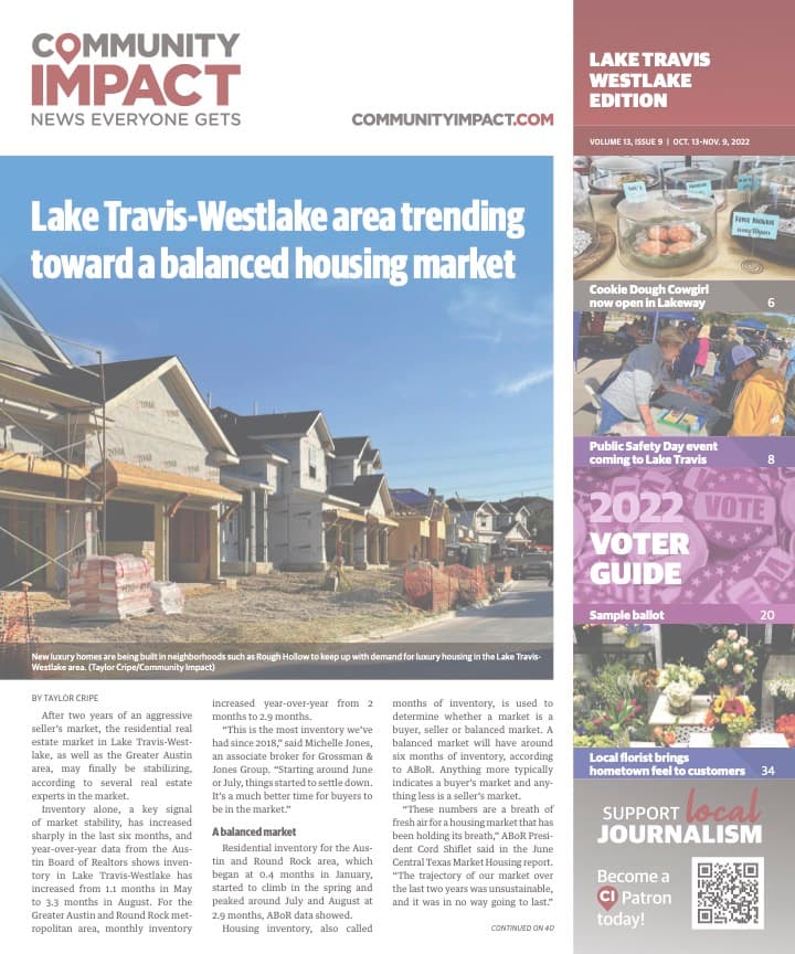 Lake Travis - Westlake cover — October 2022
