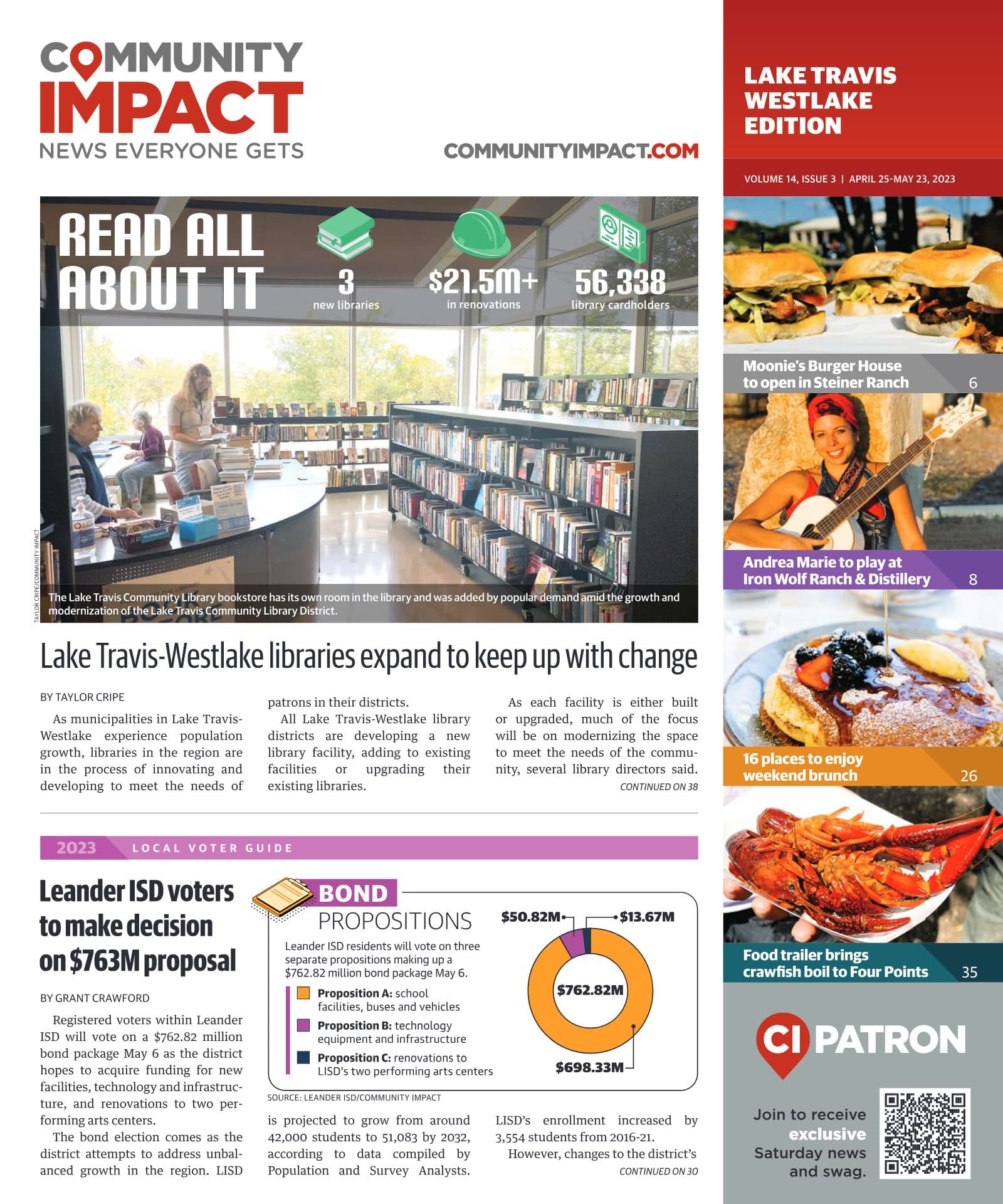 Lake Travis - Westlake cover — April 2023