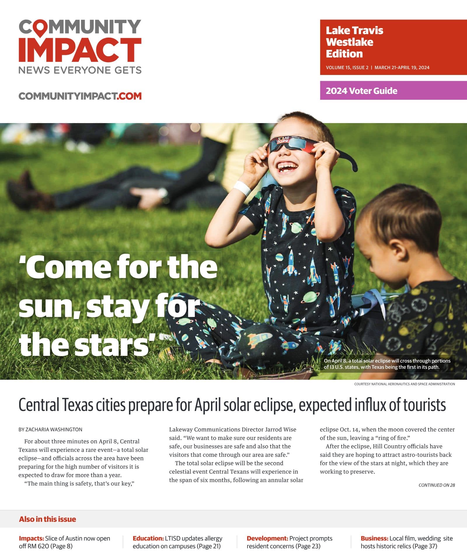 Lake Travis - Westlake cover — March 2024