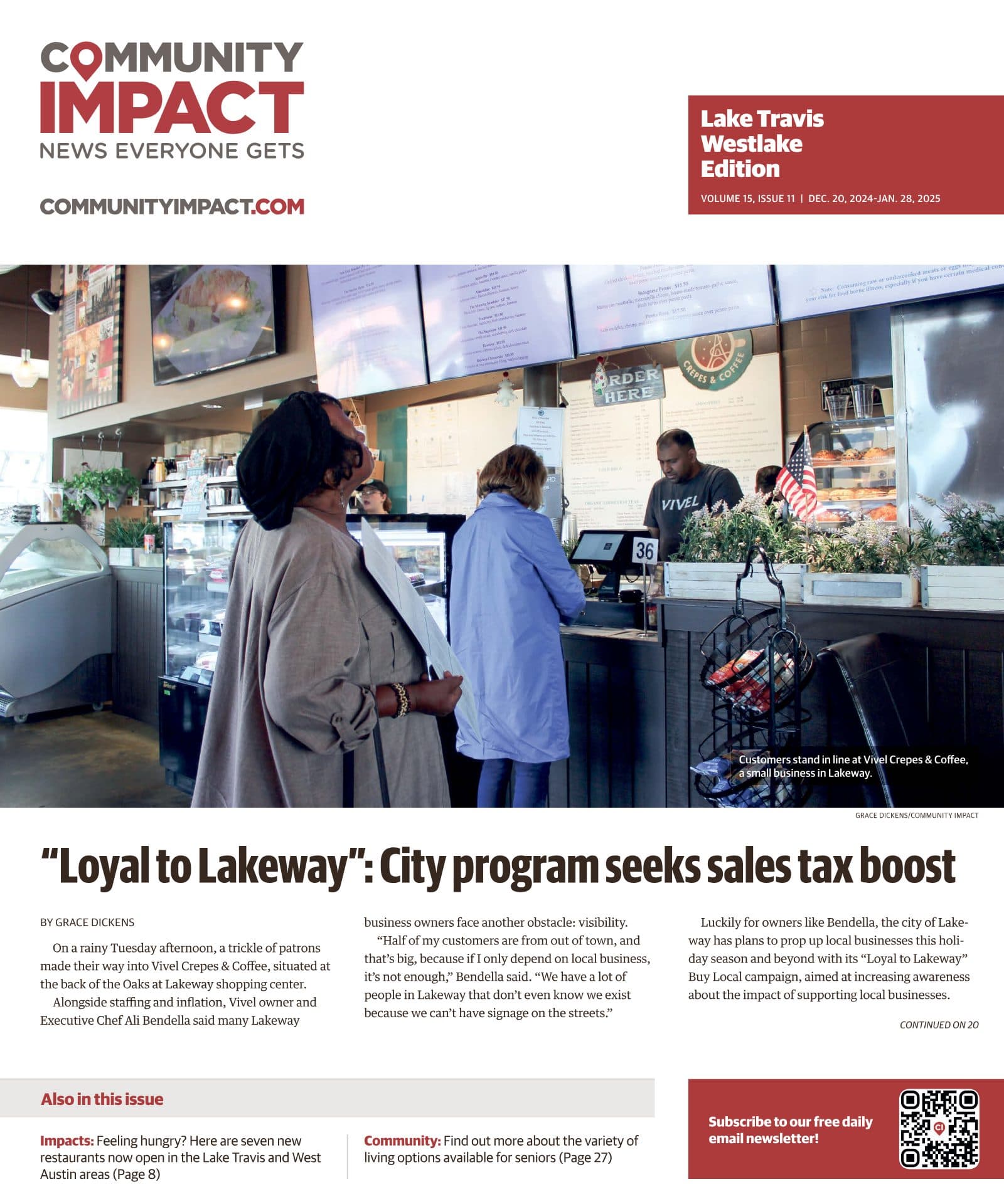 Lake Travis - Westlake cover — December 2024