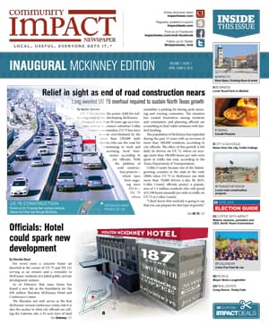 McKinney cover — April 2015