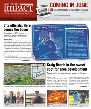 McKinney cover — May 2015