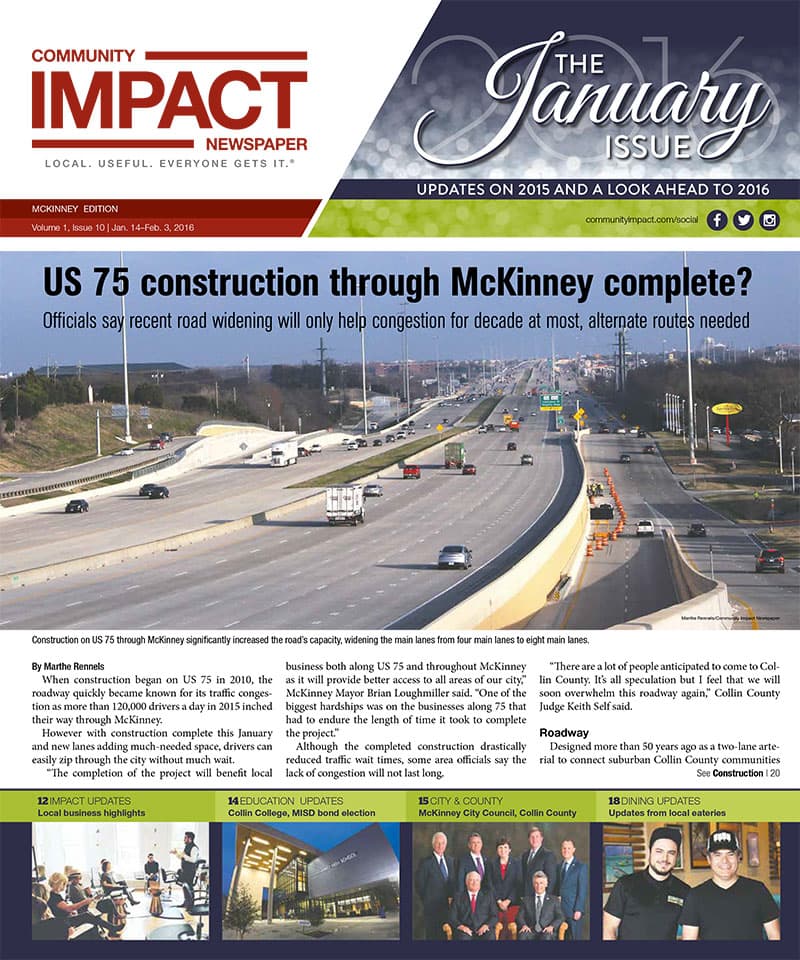 McKinney cover — January 2016